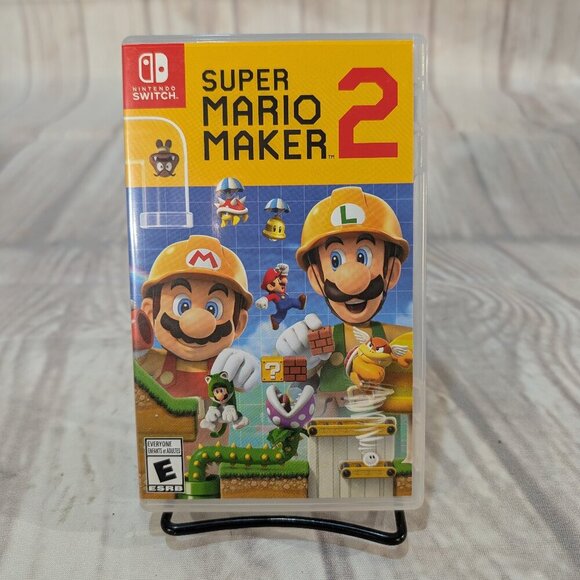 Title  Nintendo Switch Super Mario Maker 2 Game - CIB - Picture 1 of 5